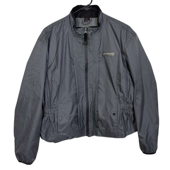 Olympia Motorsports Jacket Womens XL Gray Full ZIp Outdoors Pockets Riding Wind - Picture 1 of 11